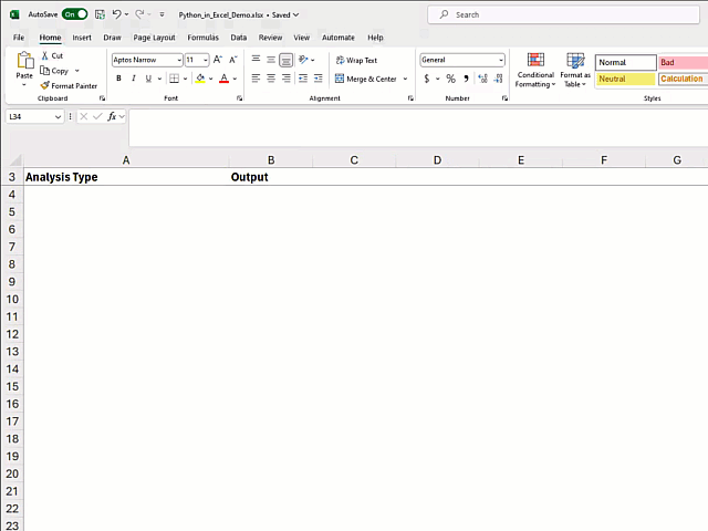 Microsoft Excel: Advanced Data Analysis and Visualisation