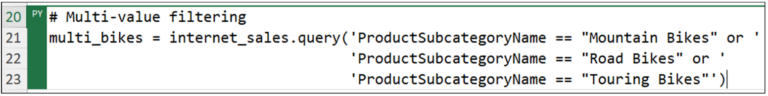 Python for Excel Analysts: Filtering Tables | Anaconda