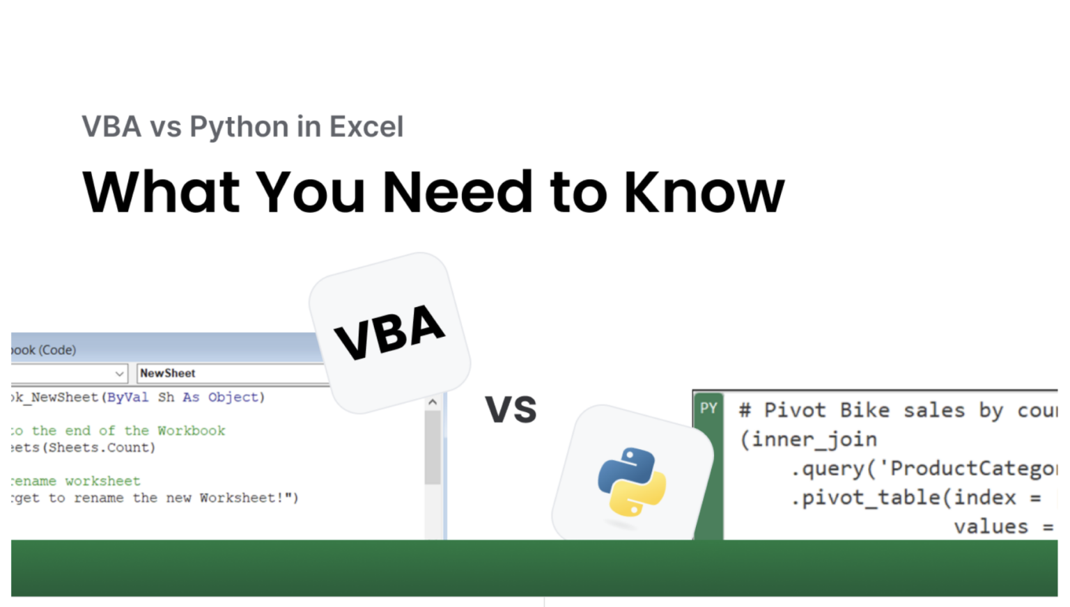 VBA vs Python in Excel – What You Need to Know | Anaconda