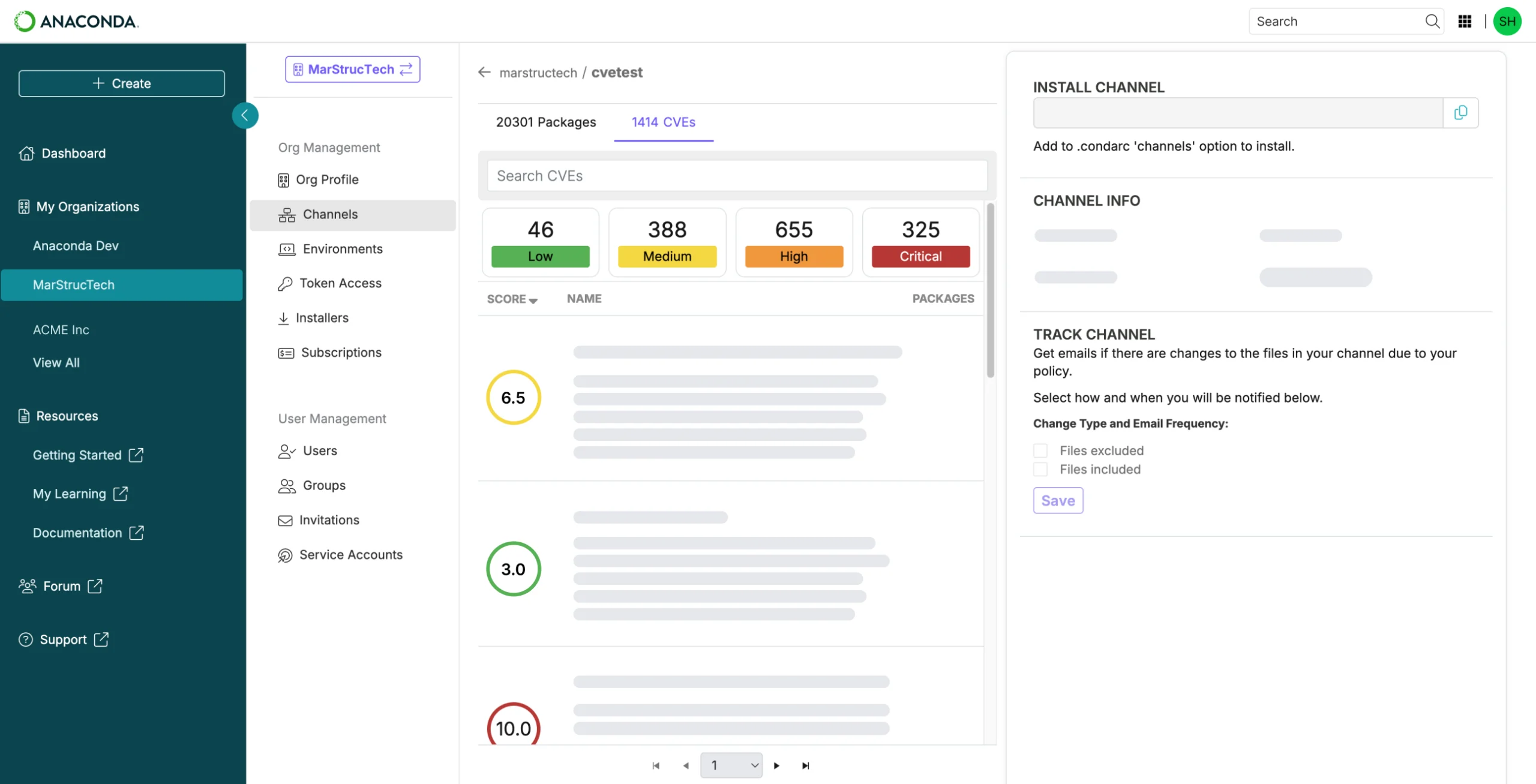 Anaconda Secure Governance