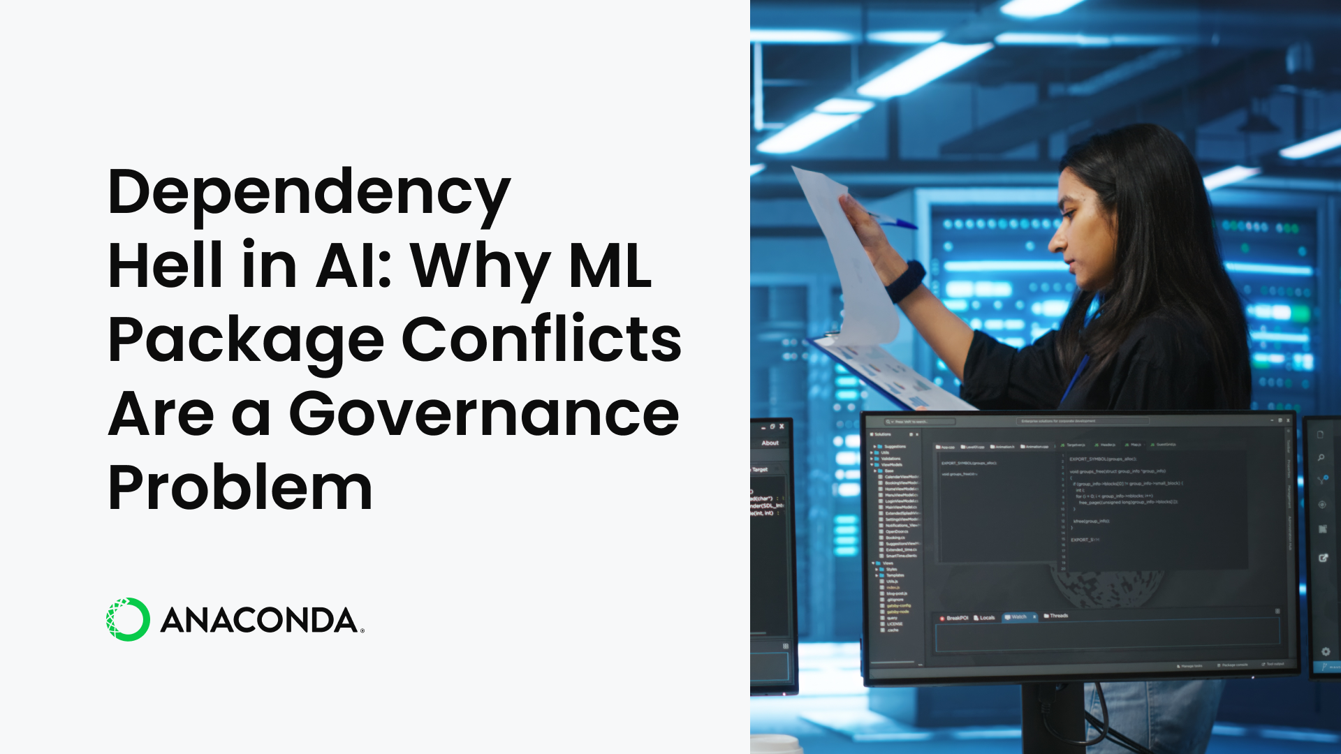 ML Package Conflicts Are a Governance Problem | Anaconda