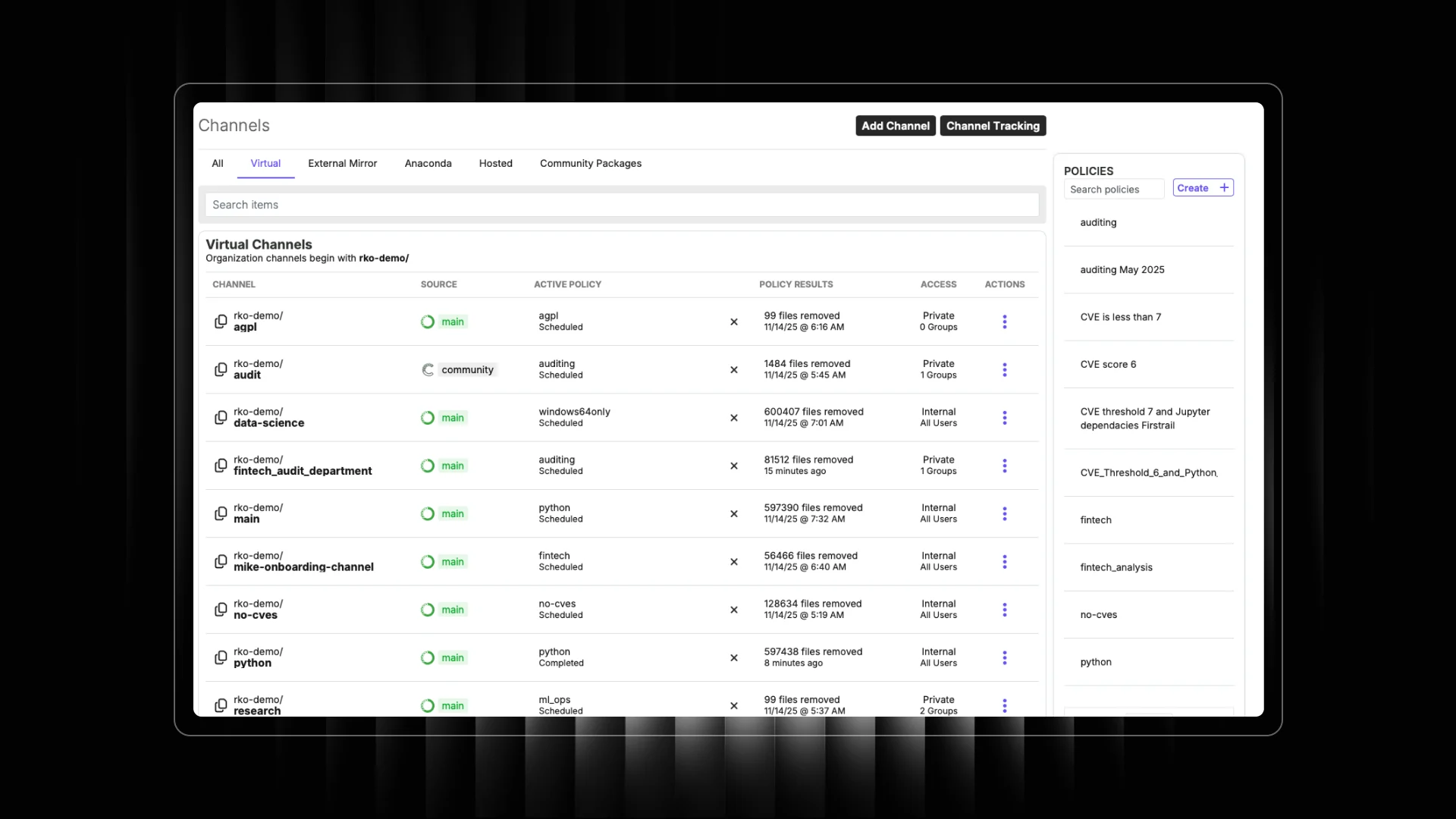 anaconda-core-platform