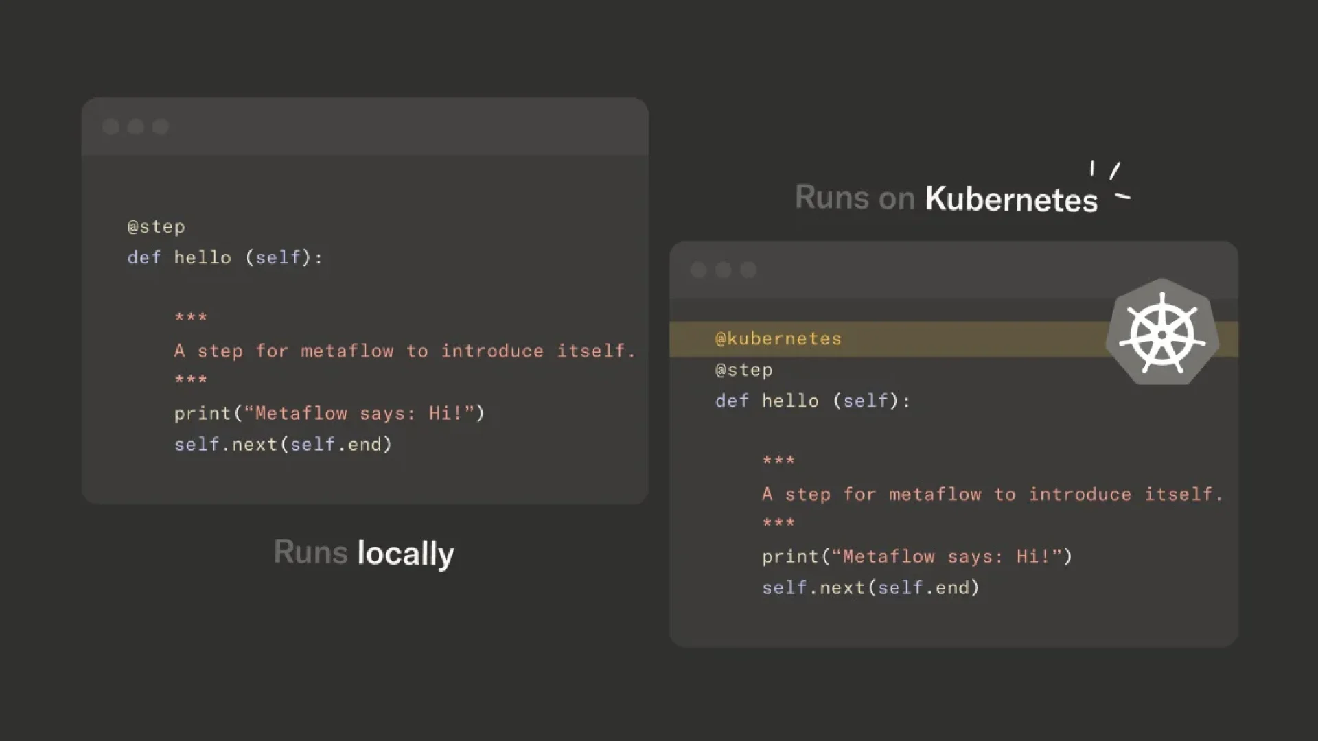 kubernetes-to-metaflow