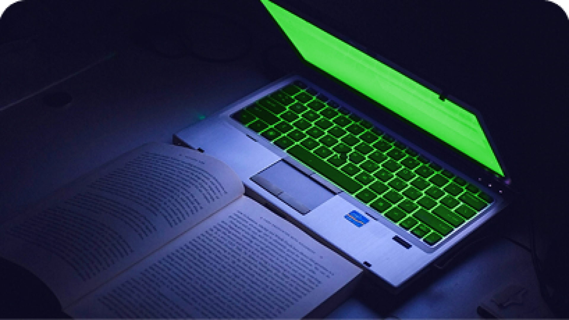 laptop-glowing